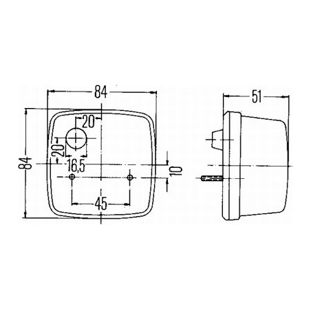 piloto delantero adaptable