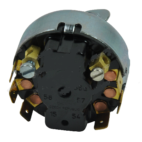 conmutador contacto y luces barreiros